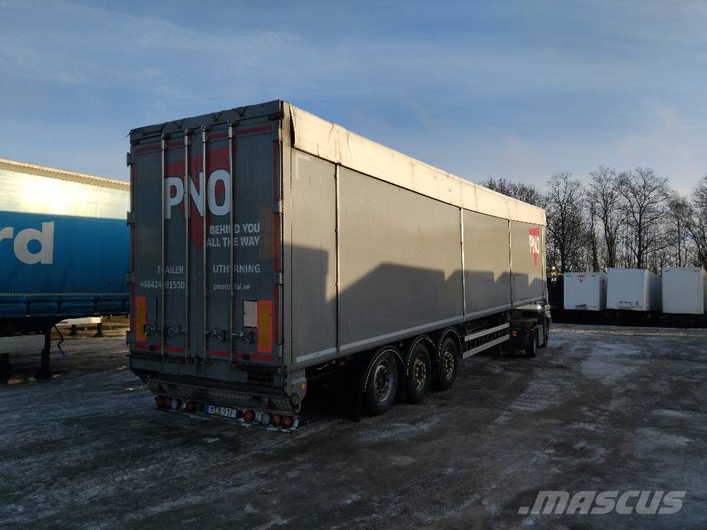Kraker MOVING FLOOR - HYDRAULIC OPENSIDE - LIFTING AXLE 보도면 세미트레일러