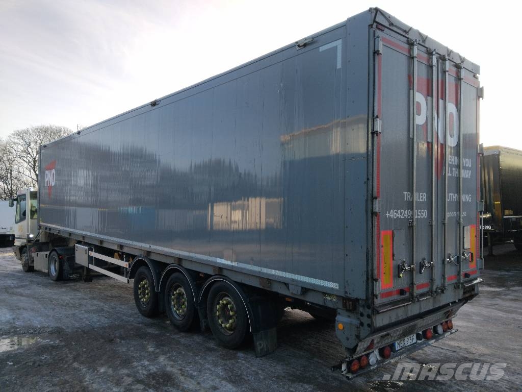 Kraker MOVING FLOOR - HYDRAULIC OPENSIDE - LIFTING AXLE 보도면 세미트레일러