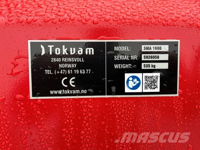 Tokvam SMA 1600 3-Punkt 砂鹽撒布機