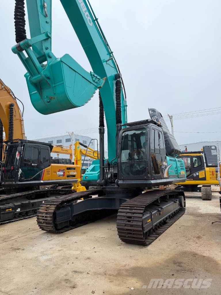 Kobelco SK350D 3000 units excavators in stock Raupenbagger