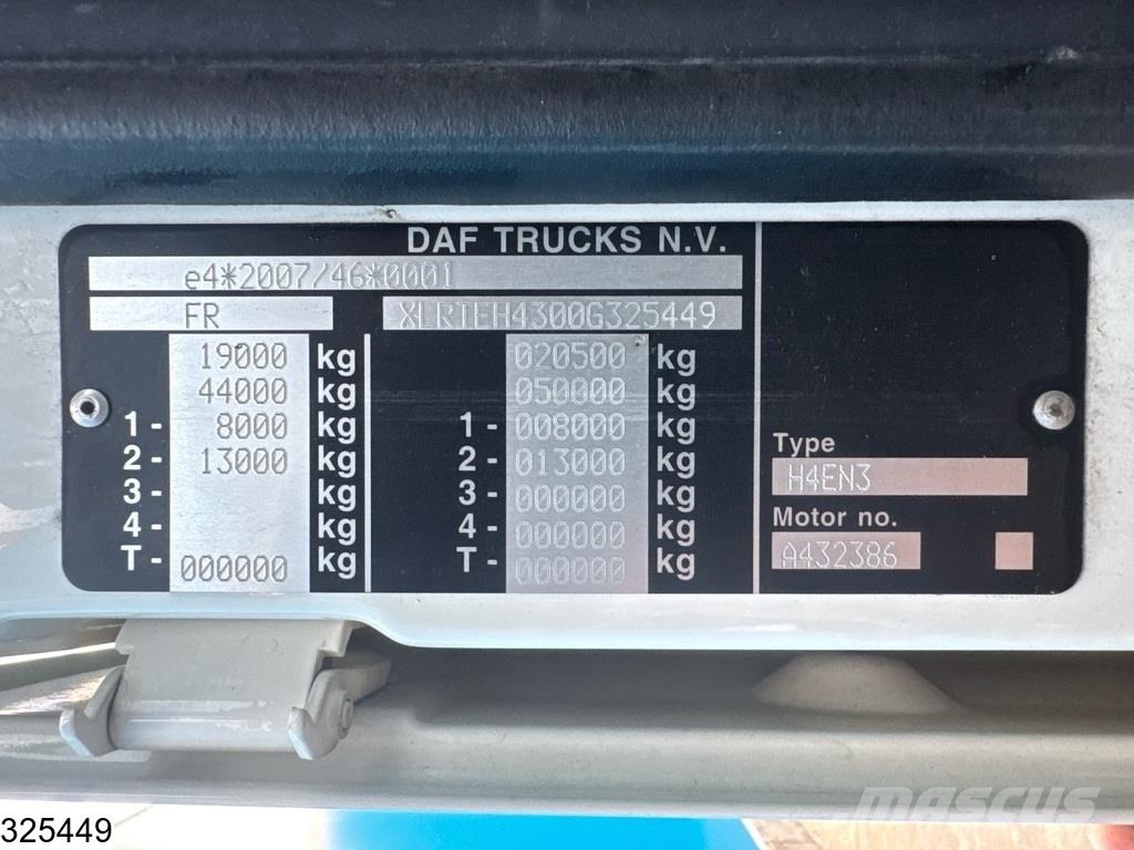 DAF XF 480 EURO 6, ACC Trekkers