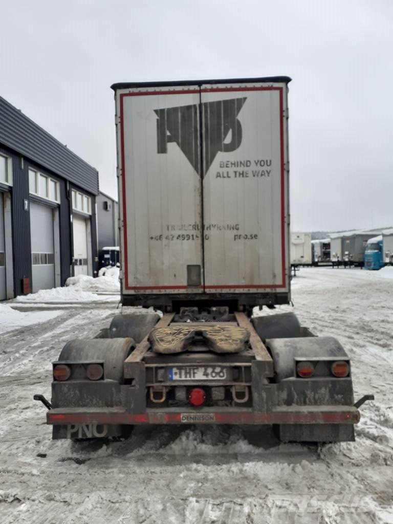 Dennison LINK GARDIN - INRIKES HÖJD Curtainsiderauflieger
