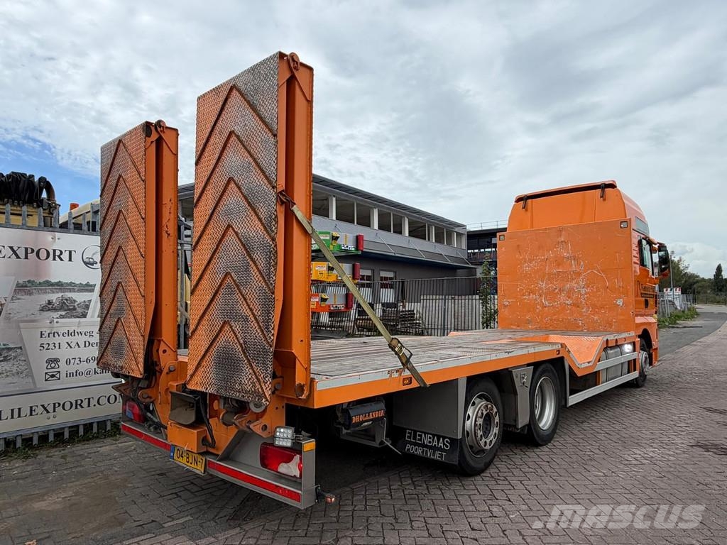 MAN TGX 26.440 Machine Transporter - Loading Ramps - 6 Autotransporter