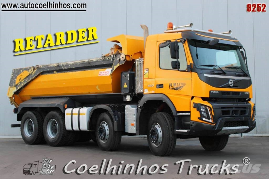 Volvo FMX 460 Retarder شاحنات قلابة