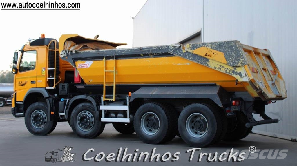 Volvo FMX 460 Retarder شاحنات قلابة
