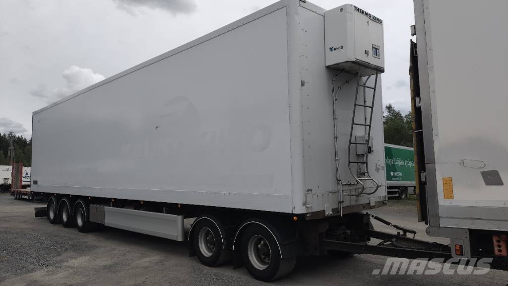 Volvo FH13 6x2 sivuauk+pl-nostin +5 aks kärry Camiones con caja de remolque