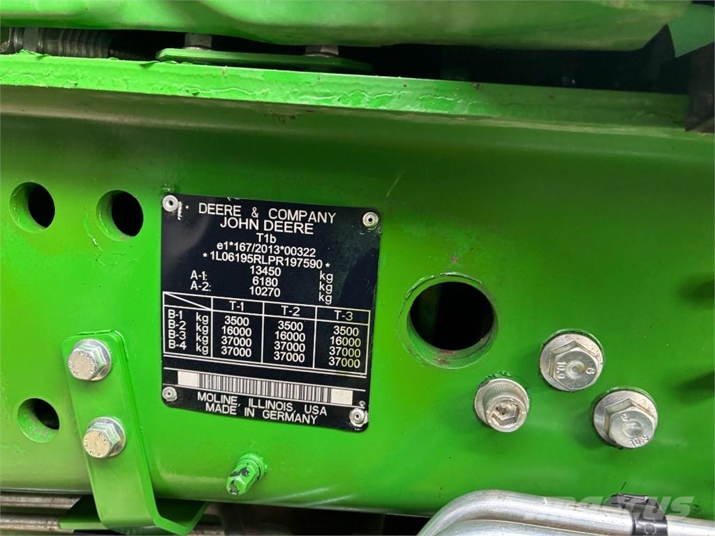 John Deere 6R195 Tratores Agrícolas usados