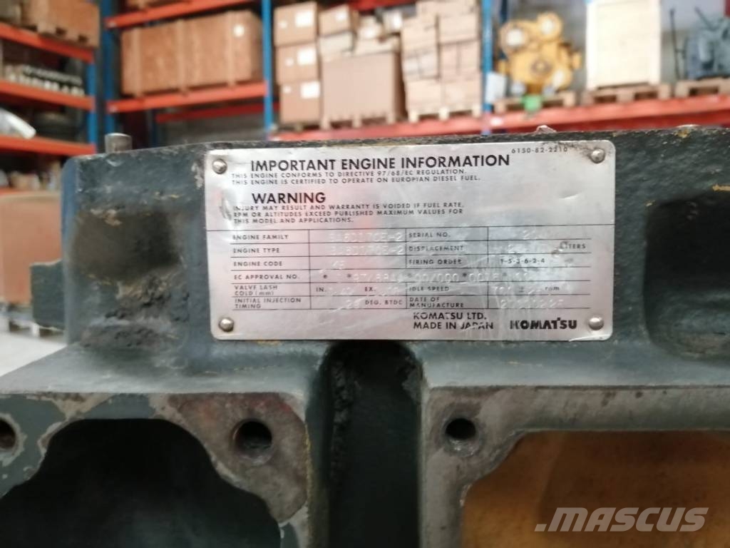 Komatsu SAA 6 D170 E-2 Motores
