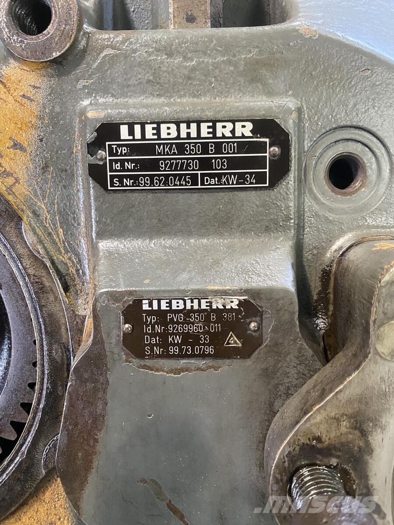 Liebherr MKA 350 B001 PVG350 B381 Muud osad