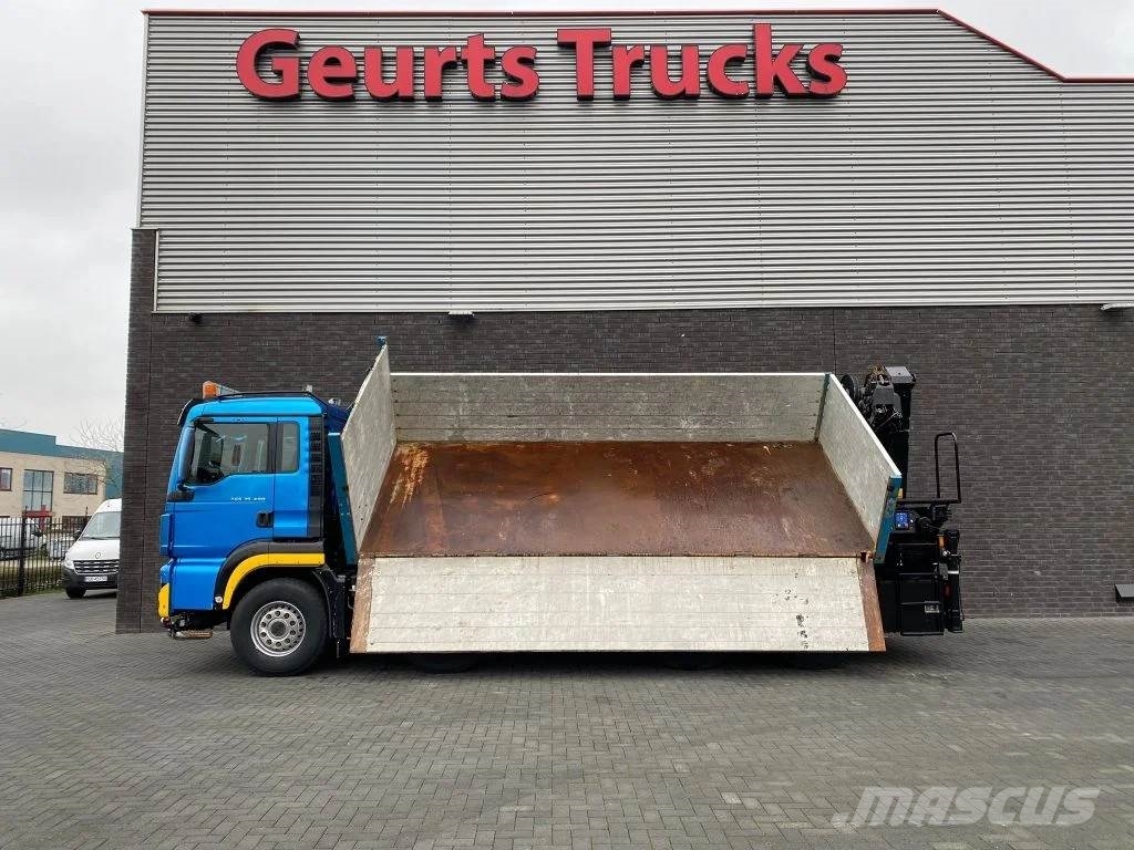 MAN TGS 35.480 8X4 KIPPER/TIPPER + HMF 2620-K5 KRAAN/K Kranwagen