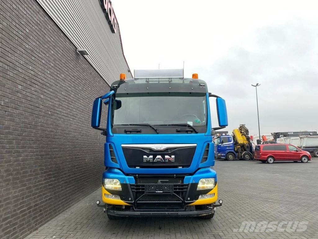 MAN TGS 35.480 8X4 KIPPER/TIPPER + HMF 2620-K5 KRAAN/K Kranwagen