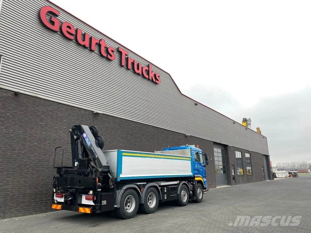 MAN TGS 35.480 8X4 KIPPER/TIPPER + HMF 2620-K5 KRAAN/K Kranwagen