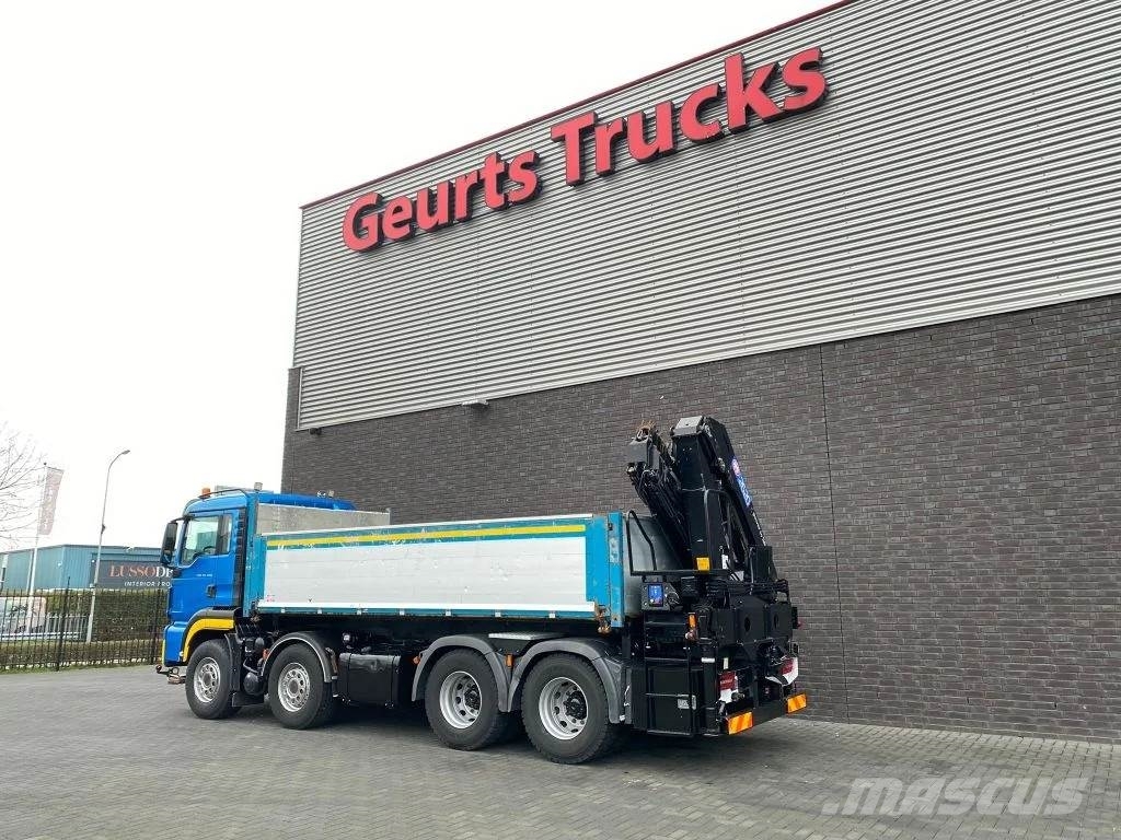 MAN TGS 35.480 8X4 KIPPER/TIPPER + HMF 2620-K5 KRAAN/K Kranwagen