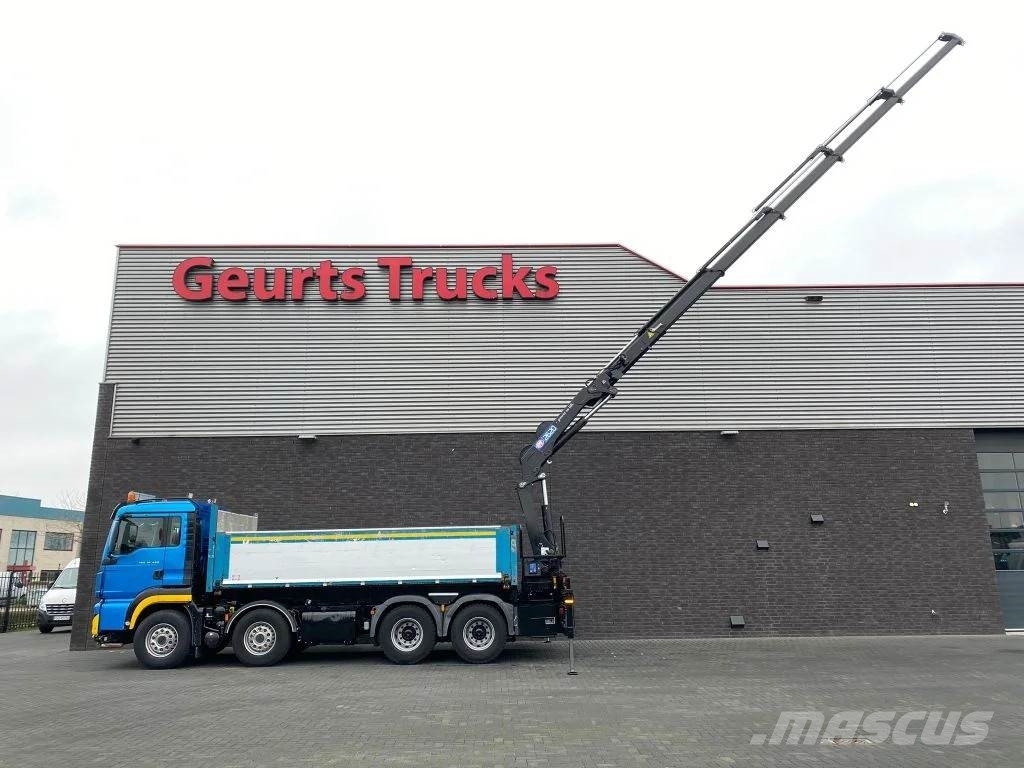 MAN TGS 35.480 8X4 KIPPER/TIPPER + HMF 2620-K5 KRAAN/K Kranwagen