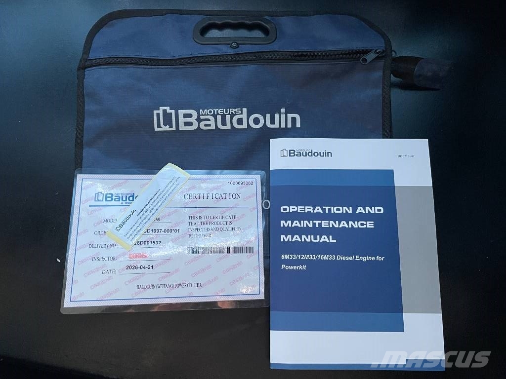 Baudouin 6M21G825/5 - 825 kVA Generator - DPX-19881 مولدات ديزل