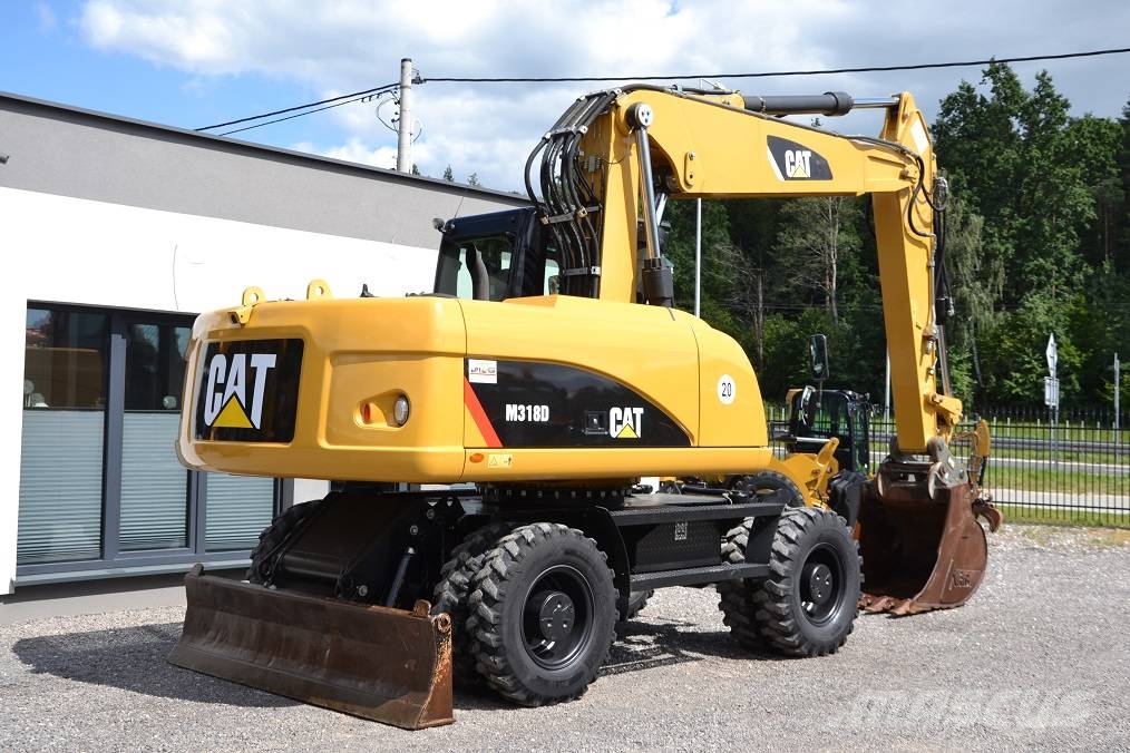 CAT 318 D Wielgraafmachines