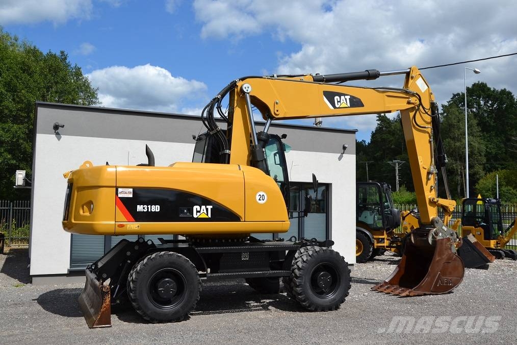 CAT 318 D Wielgraafmachines