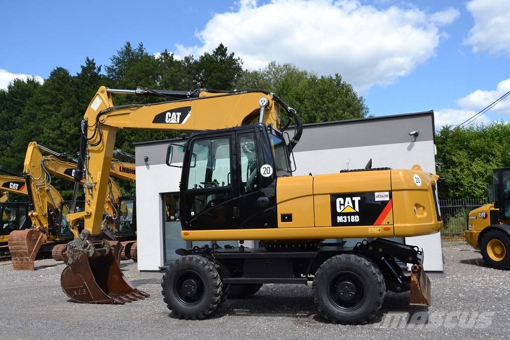 CAT 318 D Wielgraafmachines