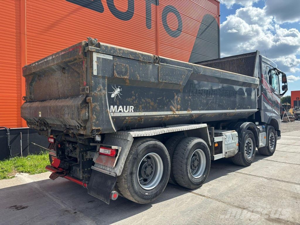 Volvo FH 16 750 8x4 RETARDER / TANDEM AXLE LIFT / BOX L= Savivarčių priekabų vilkikai