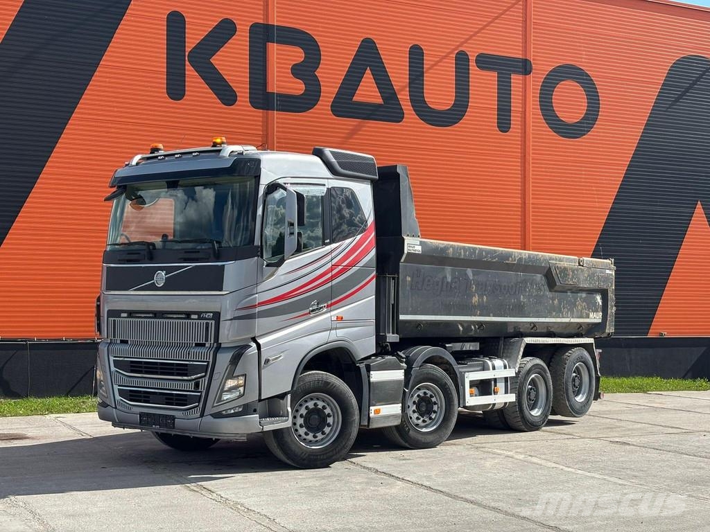 Volvo FH 16 750 8x4 RETARDER / TANDEM AXLE LIFT / BOX L= Savivarčių priekabų vilkikai