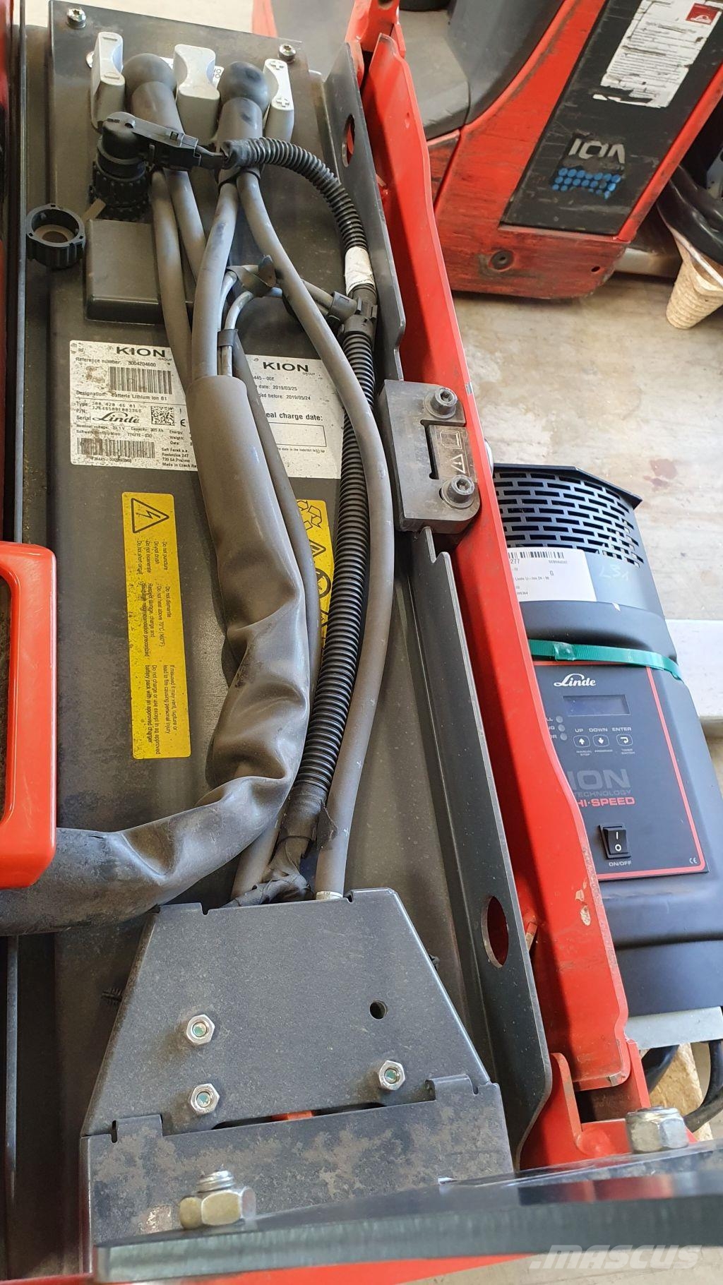 Linde T16 Li-Ion 行走控制式堆積機