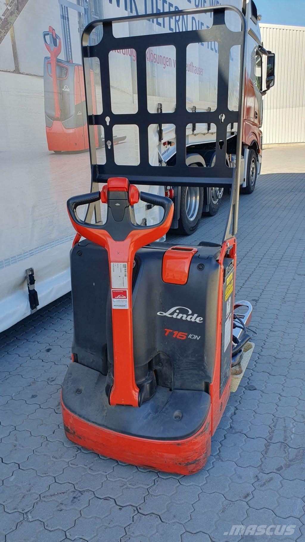 Linde T16 Li-Ion Ručni električni viljuškar