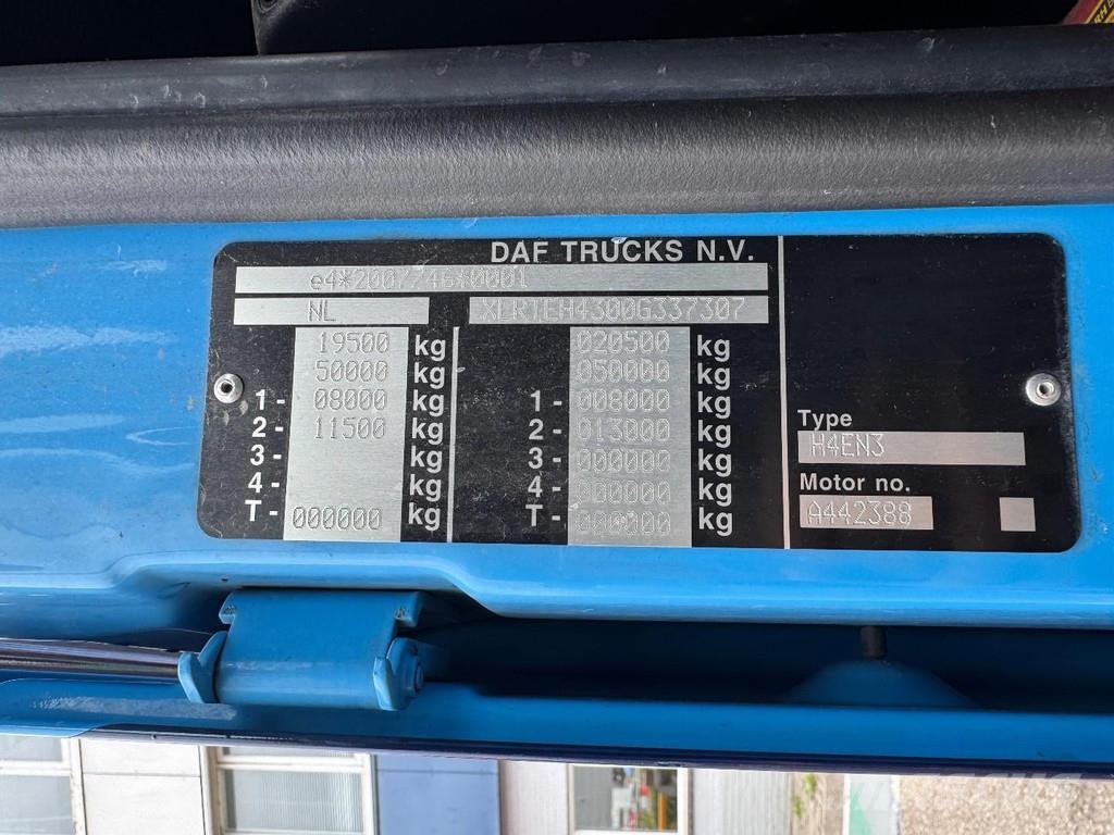 DAF XF 480 4X2 EURO 6 Trekkers