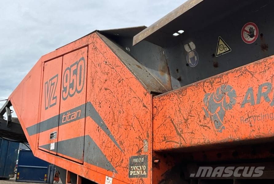 Arjes VZ 950 DK Titan Mobil törőgépek