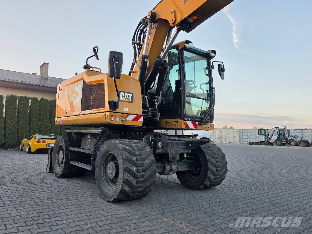 CAT M318F, 2019 ROK, 6200 MTH, OIL QUICK Ratasekskavaatorid