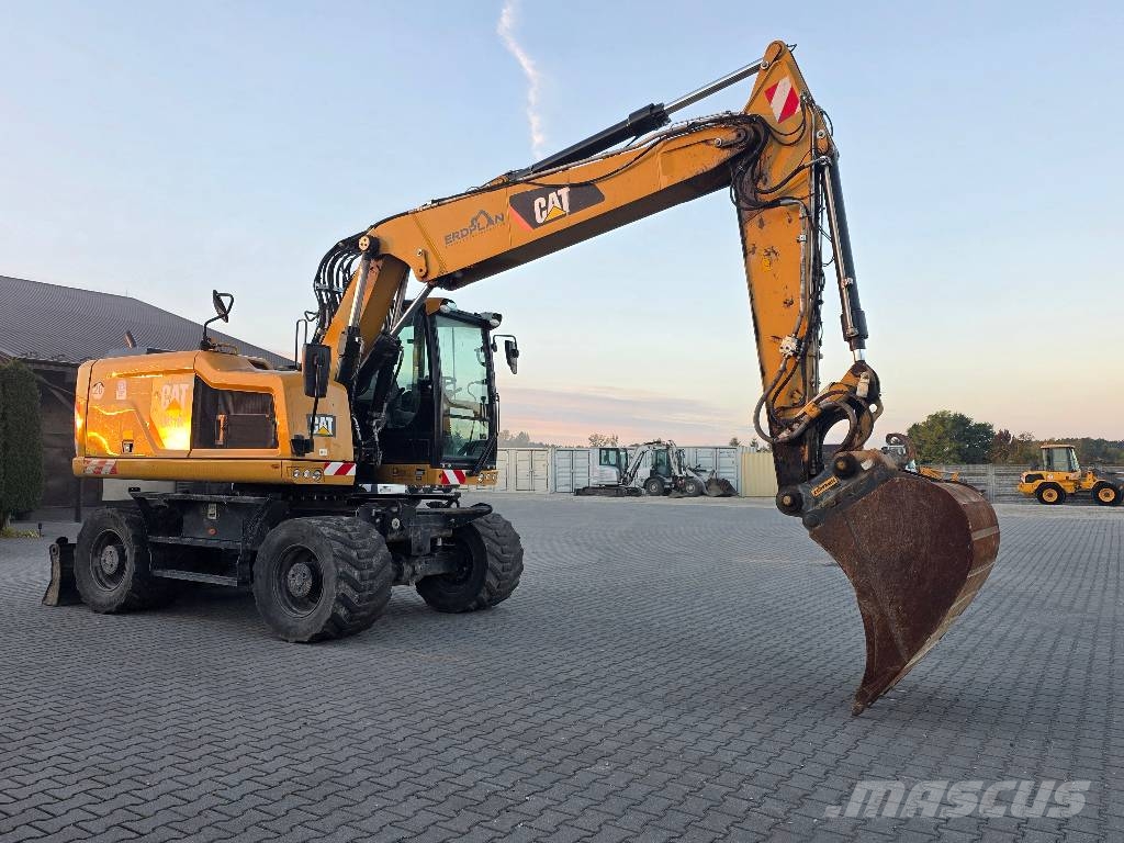 CAT M318F, 2019 ROK, 6200 MTH, OIL QUICK Ratasekskavaatorid