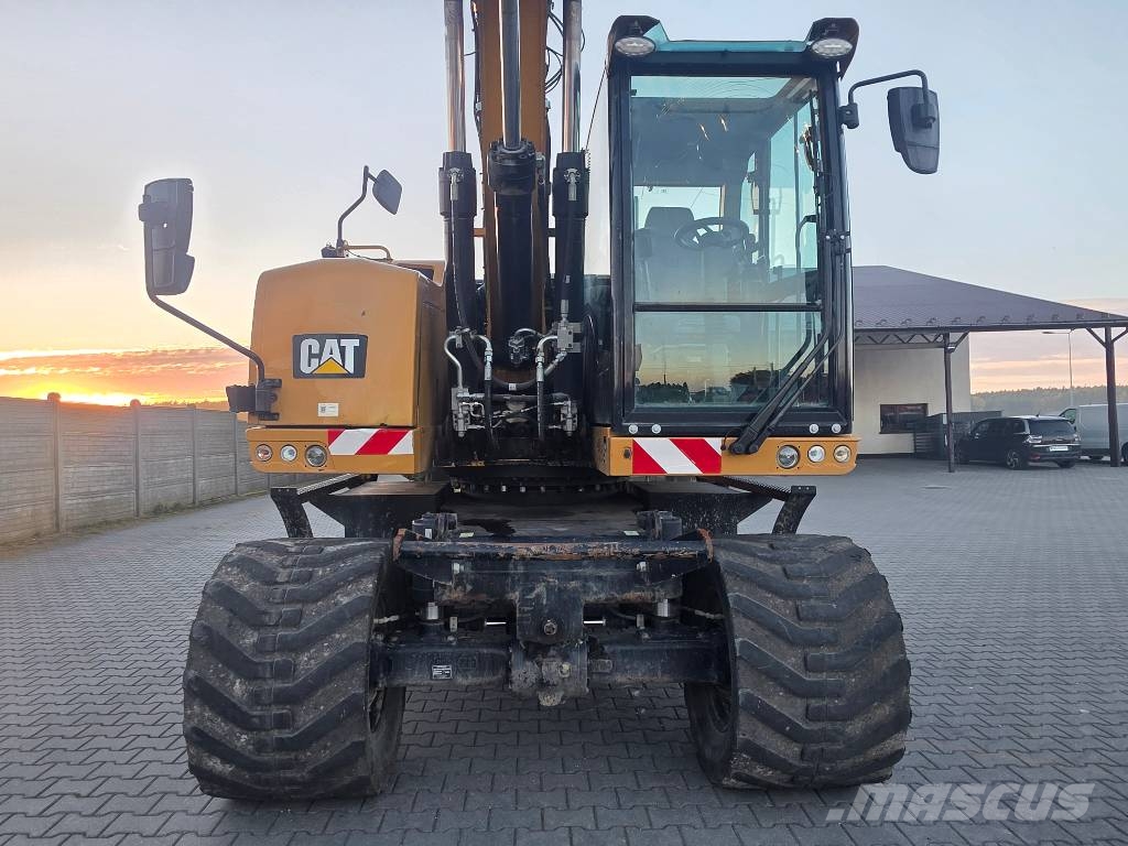 CAT M318F, 2019 ROK, 6200 MTH, OIL QUICK Ratasekskavaatorid