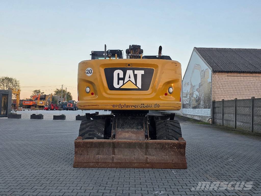 CAT M318F, 2019 ROK, 6200 MTH, OIL QUICK Ratasekskavaatorid