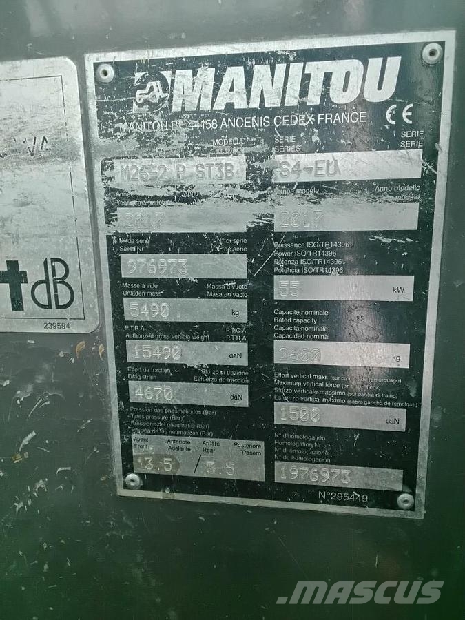 Manitou M26-2 P ST3B S4-EU Diesel heftrucks
