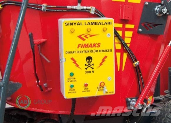 Fimaks Wóz paszowy FMV 8L 8m3 obniżony Alimentatori per animali