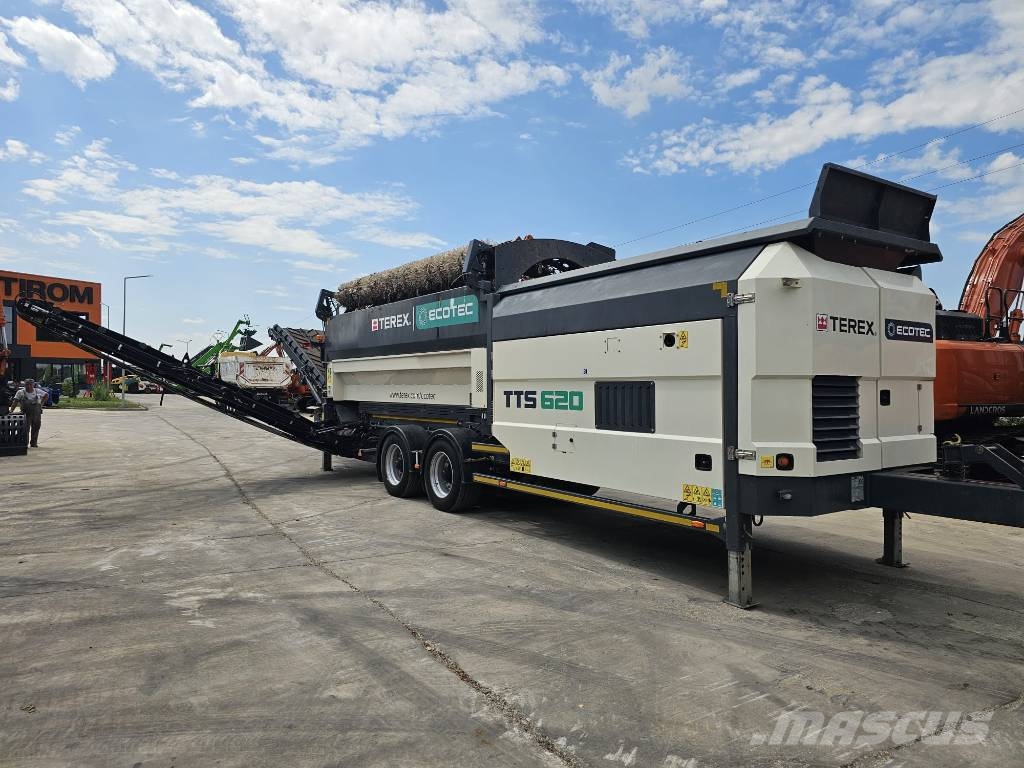 Terex Ecotec TTS 620W-Rotating screener 6cm-Trailer 2 axles Mobilie sieti