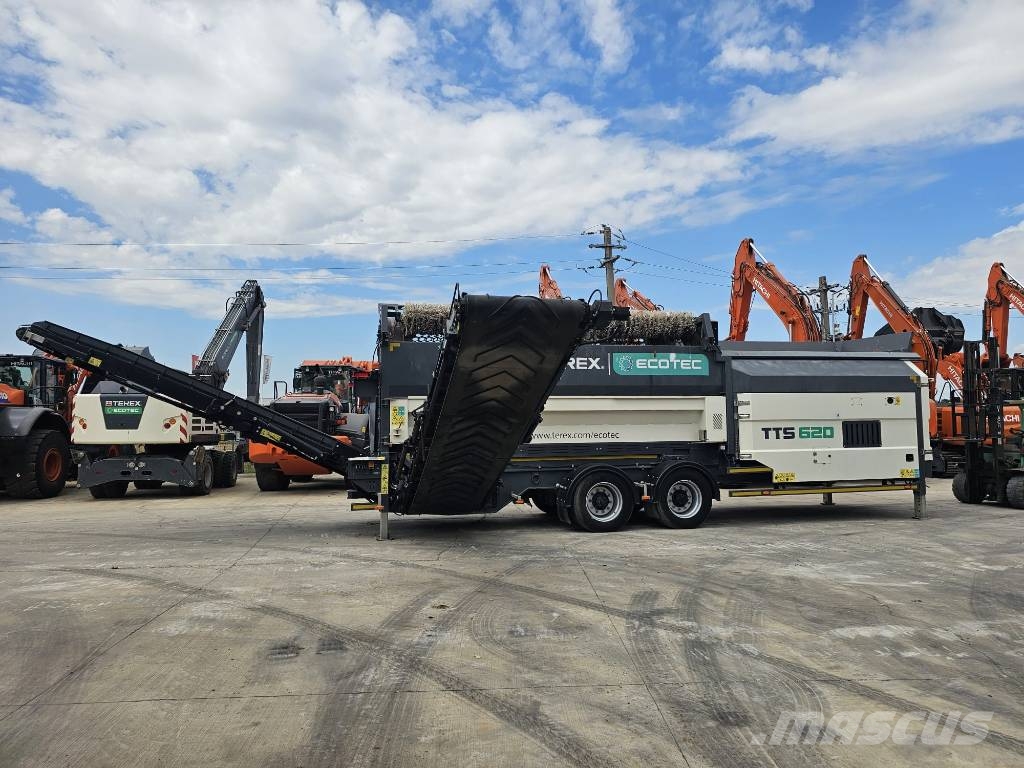 Terex Ecotec TTS 620W-Rotating screener 6cm-Trailer 2 axles Mobilie sieti
