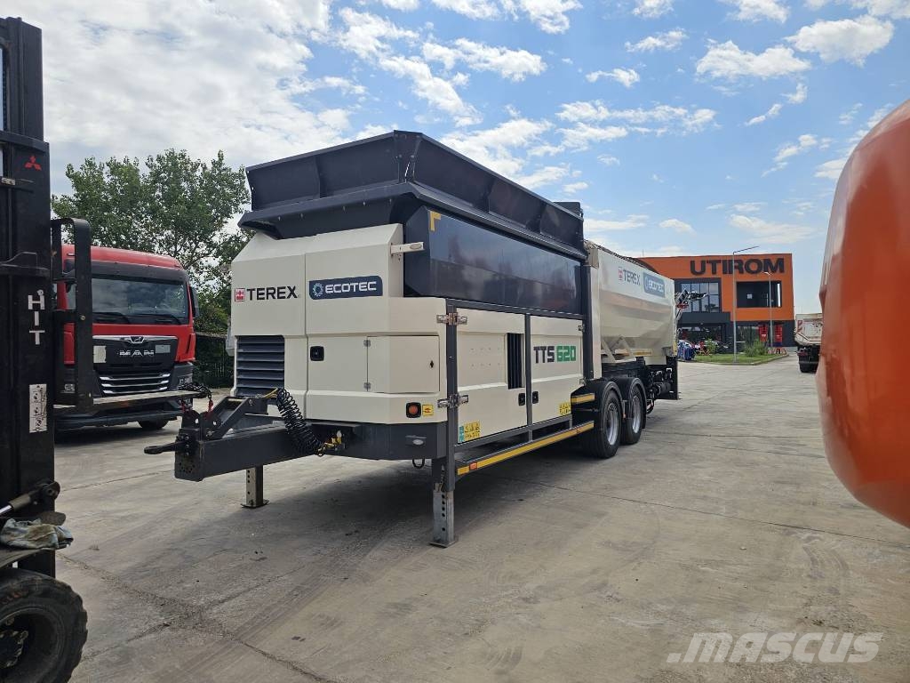 Terex Ecotec TTS 620W-Rotating screener 6cm-Trailer 2 axles Mobilie sieti
