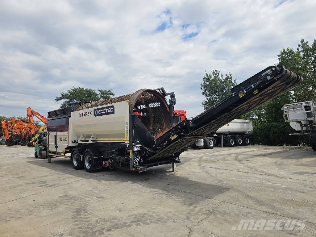 Terex Ecotec TTS 620W-Rotating screener 6cm-Trailer 2 axles Mobilie sieti