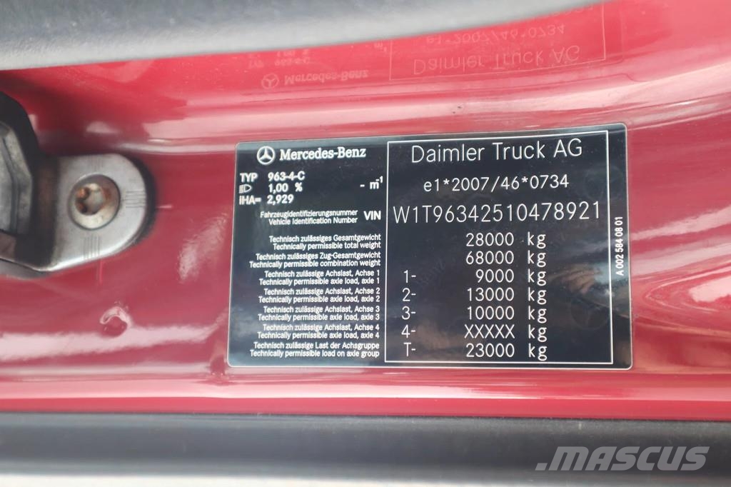 Mercedes-Benz Actros 2653 | 6X2 | RETARDER | MIRROR CAMS | EURO Sattelzugmaschinen