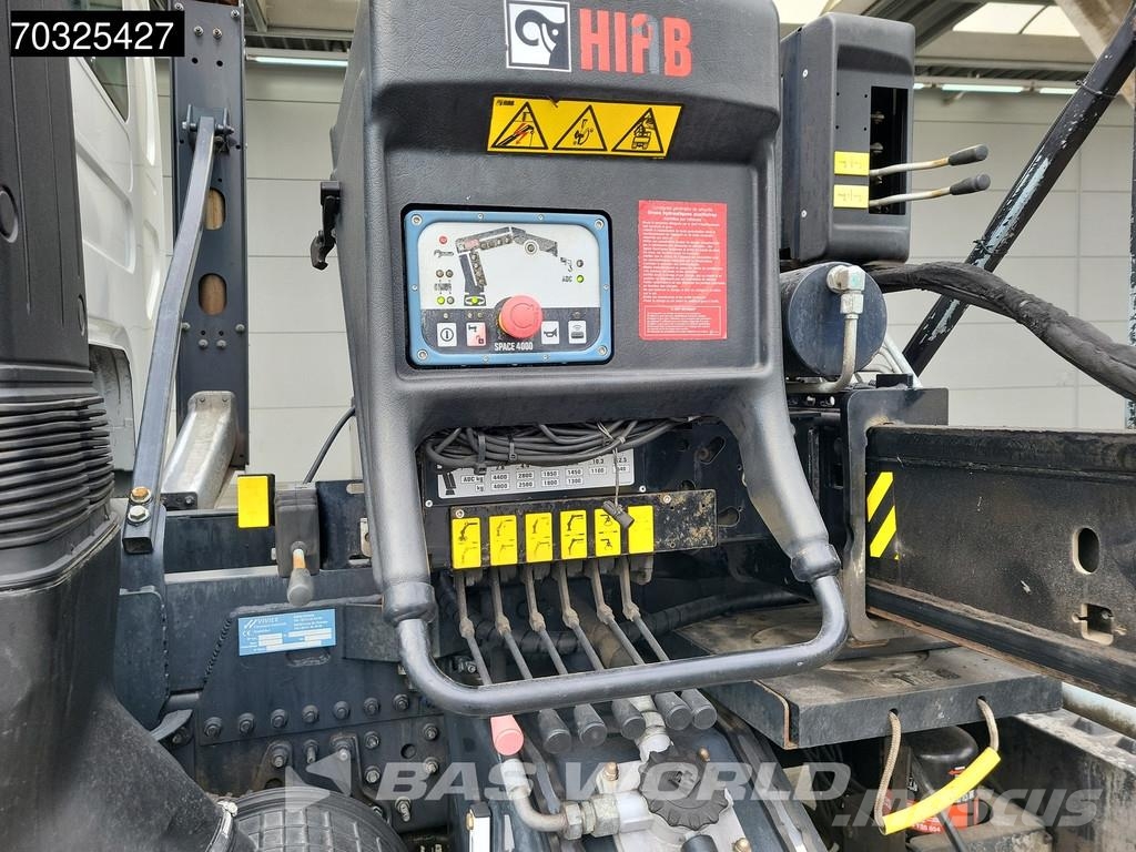 Renault C 280 4X2 HIAB 122 B-2 Hiduo Crane Kran 9m3 tipper Самосвал