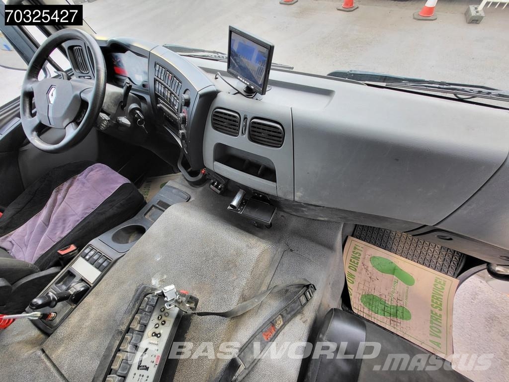 Renault C 280 4X2 HIAB 122 B-2 Hiduo Crane Kran 9m3 tipper Самосвал
