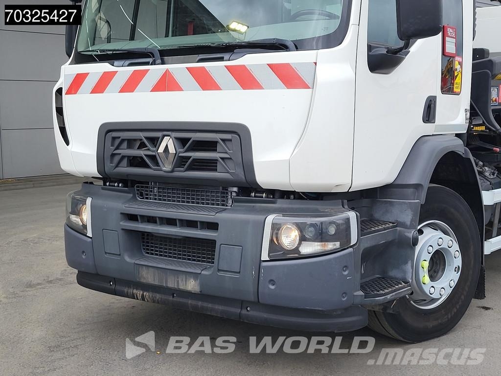 Renault C 280 4X2 HIAB 122 B-2 Hiduo Crane Kran 9m3 tipper Самосвал