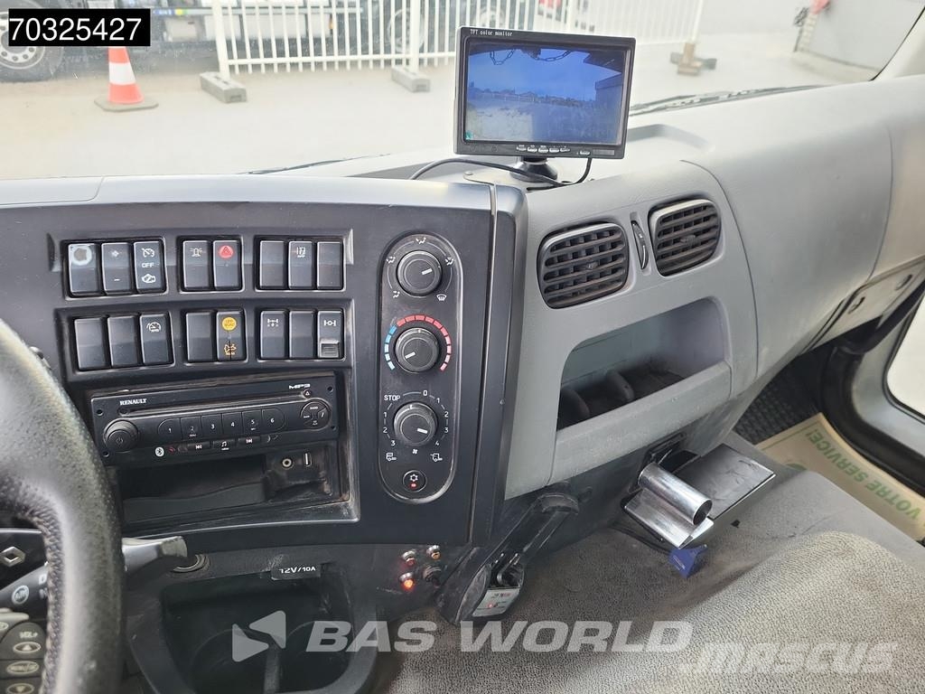 Renault C 280 4X2 HIAB 122 B-2 Hiduo Crane Kran 9m3 tipper Самосвал