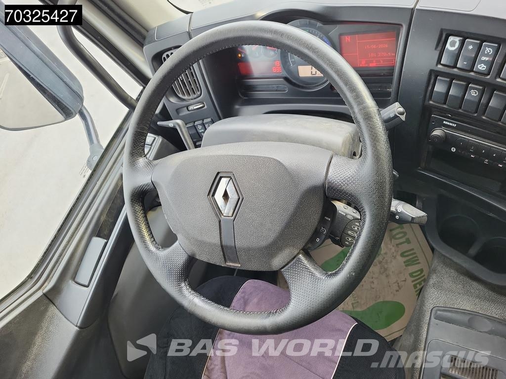Renault C 280 4X2 HIAB 122 B-2 Hiduo Crane Kran 9m3 tipper Самосвал
