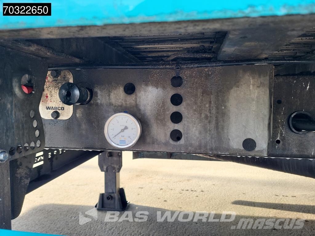 Knapen K100 Powersheet 10mm 92m3 Lift Axle Walking floor semi-trailers