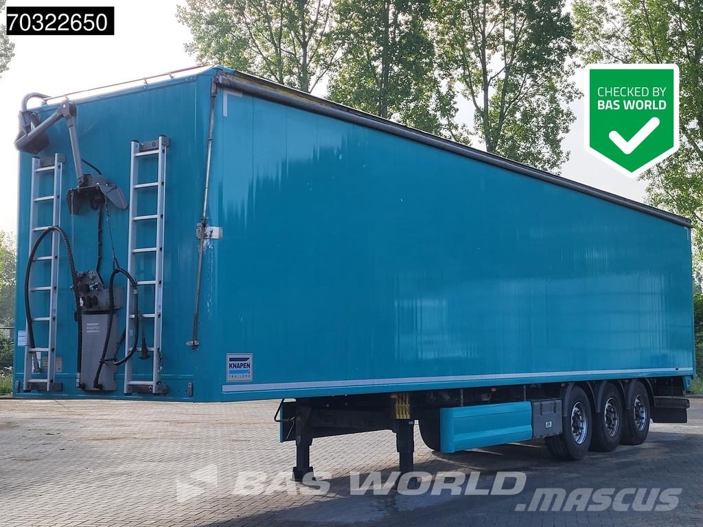 Knapen K100 Powersheet 10mm 92m3 Lift Axle Walking floor semi-trailers