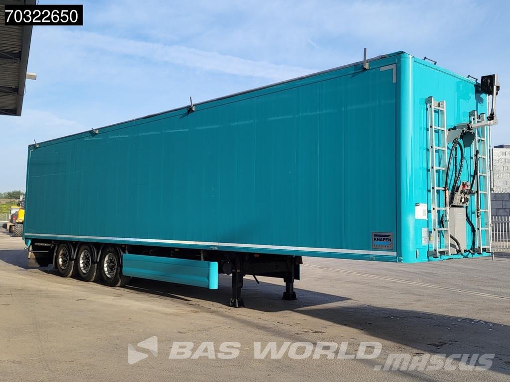 Knapen K100 Powersheet 10mm 92m3 Lift Axle Walking floor semi-trailers