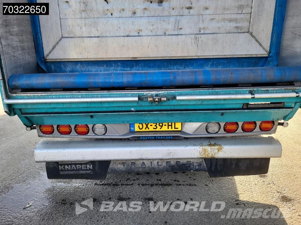 Knapen K100 Powersheet 10mm 92m3 Lift Axle Walking floor semi-trailers