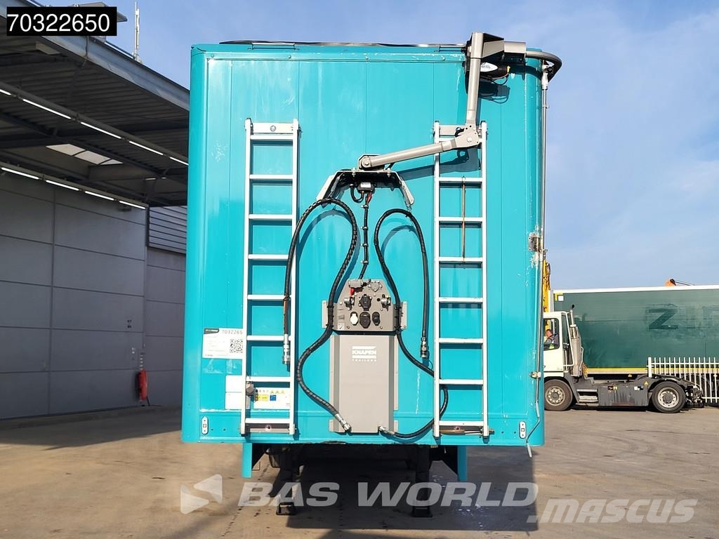 Knapen K100 Powersheet 10mm 92m3 Lift Axle Walking floor semi-trailers