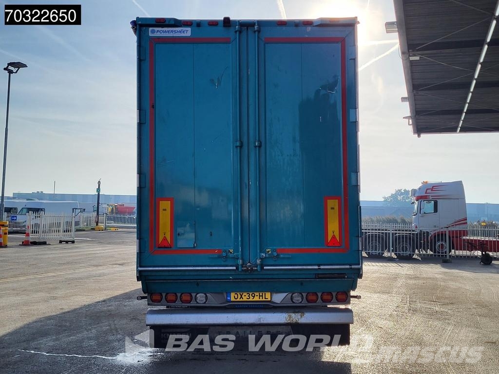 Knapen K100 Powersheet 10mm 92m3 Lift Axle 보도면 세미트레일러